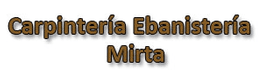 Carpintería Ebanistería Mirta logo
